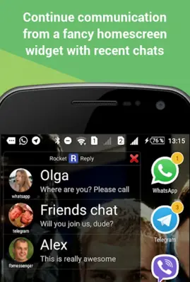 Rocket Reply android App screenshot 0